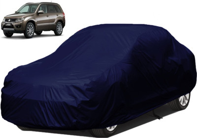 Kuchipudi Car Cover For Maruti Suzuki Grand Vitara (Without Mirror Pockets)(Blue)