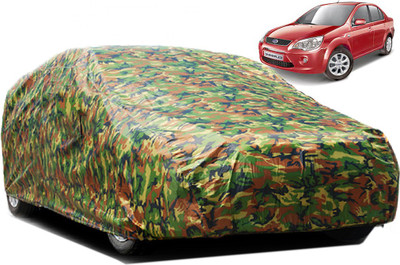 A+ RAIN PROOF Car Cover For Ford Fiesta Classic (Without Mirror Pockets)(Multicolor)