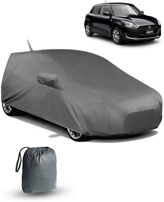 Spaiko Car Cover For Maruti Suzuki Swift (With Mirror Pockets)(Grey, For 2018 Models)