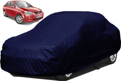 A+ RAIN PROOF Car Cover For Ford Fiesta Classic (Without Mirror Pockets)(Blue)