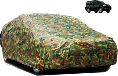 Dzirejunction Car Cover For Tata Sumo Grande MK II (Without Mirror Pockets)(Multicolor)