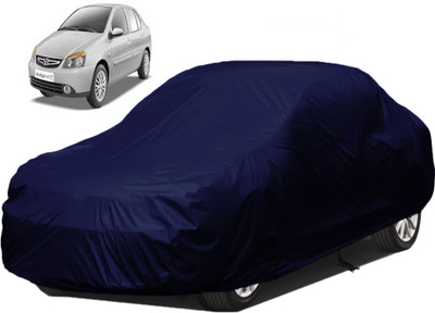A+ RAIN PROOF Car Cover For Tata Indigo CS (Without Mirror Pockets)(Blue)