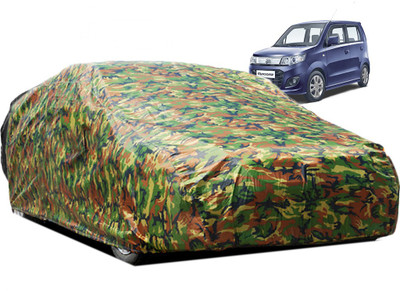 GoldRich Car Cover For Maruti Suzuki Universal For Car (Without Mirror Pockets)(Multicolor)