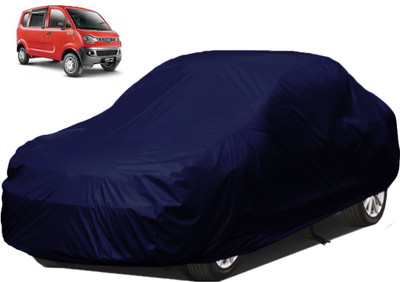 QualityBeast Car Cover For Mahindra Jeeto (Without Mirror Pockets)(Blue)