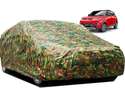 GoldRich Car Cover For Mahindra KUV100 (Without Mirror Pockets)(Multicolor)