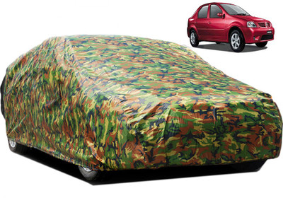 GoldRich Car Cover For Mahindra Logan Edge (Without Mirror Pockets)(Multicolor)