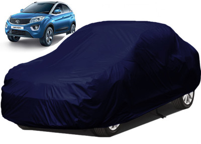 QualityBeast Car Cover For Tata Nexon (Without Mirror Pockets)(Blue)