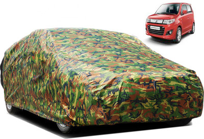GoldRich Car Cover For Maruti Suzuki WagonR Stingray (Without Mirror Pockets)(Multicolor)