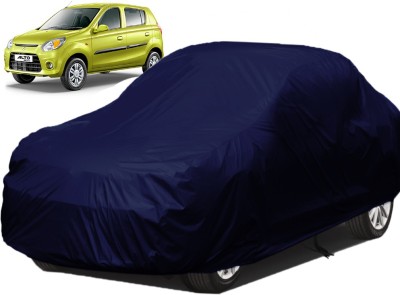 Dzirejunction Car Cover For Maruti Suzuki Alto (Without Mirror Pockets)(Blue)