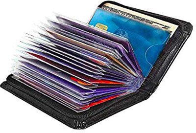 

Hamee 20 Card Holder(Set of 1, Black)