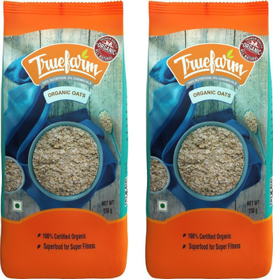 

Truefarm Organic Oats(500 g, Pouch, Pack of 2)