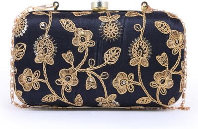 AARAV Party Black Clutch