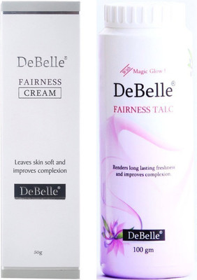 

DeBelle Fairness Combo of 50g Cream & 100g Talc(Set of 2)