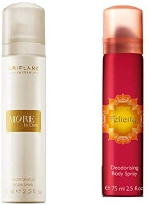

Oriflame more by demi and felicity deo combo(Set of 2)