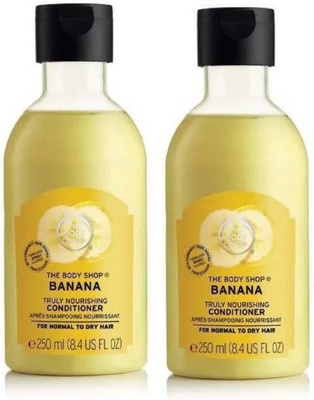 

The Body Shop Banana Conditioner Pack Of Two (Combo) 250ML+250ML(250)