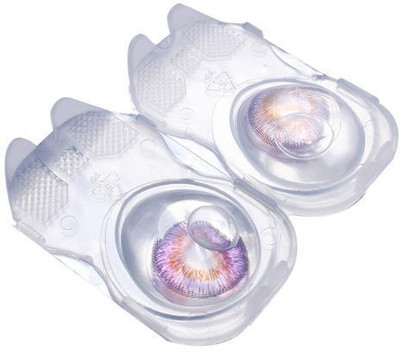 

Sparkle Eye Combo Pack (Nature Green+ Violet) Color Contact Lens (without power) Monthly Contact Lens(0, Nature Green, Violet, Pack of 2)