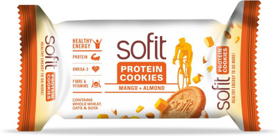 

Sofit Protein cookies Mango + Almond(1200 g, Pack of 12)