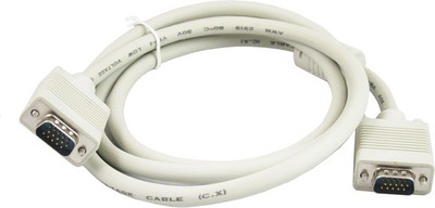 

Maxtree 31375 VGA Cable(Compatible with Computer Display, White)