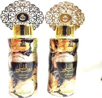 

ARABIYAT ZAHOOR AL LAIL Perfume Body Spray - For Men & Women(400 ml, Pack of 2)