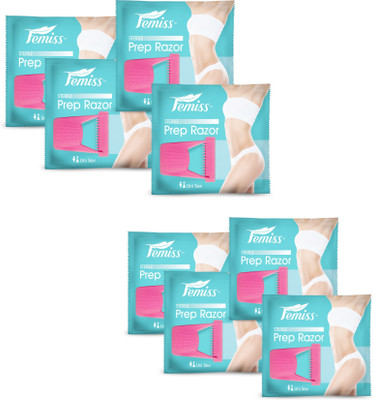 

femiss Prep razor pack of 8- Unisex Disposable Razor(Pack of 8)