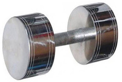 

StepInnStore 1 Pc Of 5 Kg Steel Chrome Plated Fixed Weight Dumbbell(5 kg)