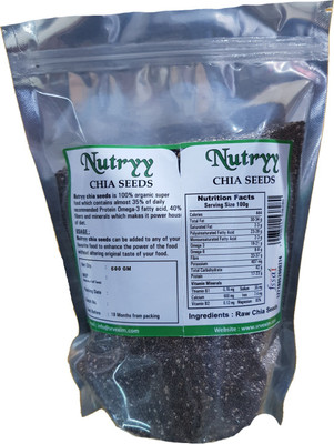 

NUTRYY Chia Seeds(500 g)