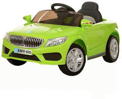 

Baybee BMW 5 Series Battery Operated Car with MP3 and USB Player | Parental Remote, Seatbelt Car Battery Operated Ride On(Green)