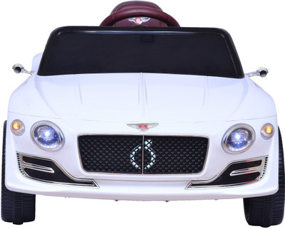

Happykids Ride on Car with dual battery dual motor Car Battery Operated Ride On(White)