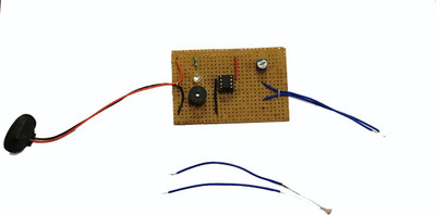 

project hub Morning Alarm Ready to use Project Kit on Dotted/multipurpose PCB board Educational Electronic Hobby Kit