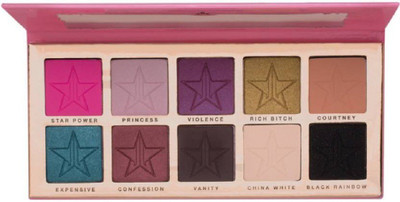 

jeffree star Beauty Killer Eyeshadow Palette with 1 GLITTER EYELINER 2.52 g((BEAUTY KILLER))