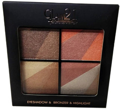 

Glam 21 Palette Eyeshaow & Bronzer & Highlighter-02 12 g(Multicolor)