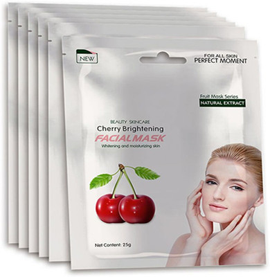 

Mond'sub Cherry Fruit Facial Mask with Natural Extract(150 G) Pack Of 6(150 g)