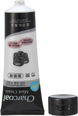 

Manarya Charcoal Mask Cream Oil Control Anti-Acne Deep Cleansing Blackhead Remover, Peel Off Mask (130 ml)(130)