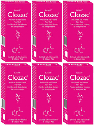 

Elegant Clozac Anti - Acne & Anti - Bacterial Face Wash(360 ml)