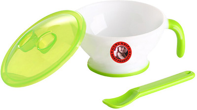

Guru Kripa Baby Products Presents Baby Traveltime Feeding Food Storage Container Unbreakable Portable Dispenser Bowl With Spoon Baby Food Serve Bowl Super Combo All In One Pack - Imported Plastic(Green)