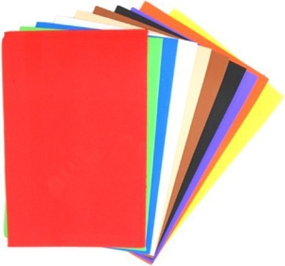 DWeS Multi Color Felt Sheets A4 (10 Nos) Felt Sheet(21 cm x 30 cm)