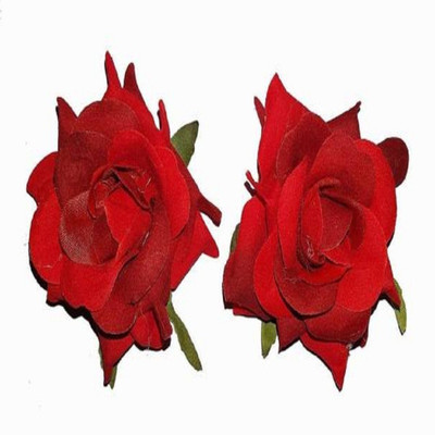 

GULZAR Rose Flower Hair Clip hair clips Hair Accessory Set(White, Red, Pink)