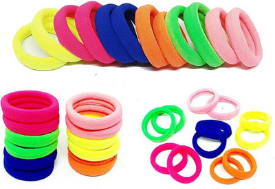 

Janvii Elastic Stretch Hair Ties Bands For Women/Girls (Multicolor, 30 Pcs) Hair Band(Multicolor)