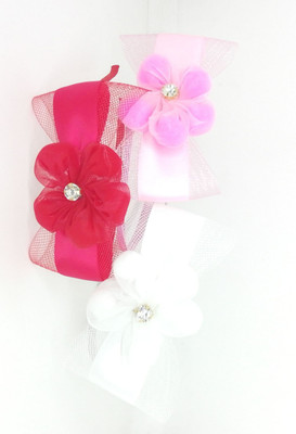 

Khubsurat Hair Band for Kids & Girls, Set of 3 Pcs of 3 Colors Head Band, Hair Band(Multicolor, Pink, Red, White)