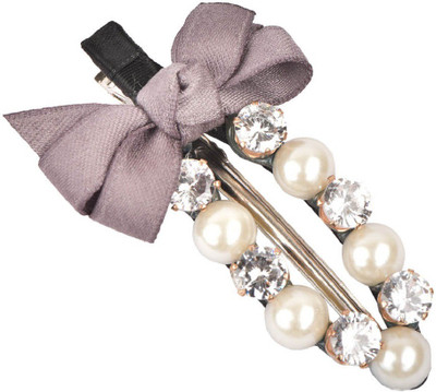 

Trinklets Chic Pearl Grey Hair Clip(Grey)