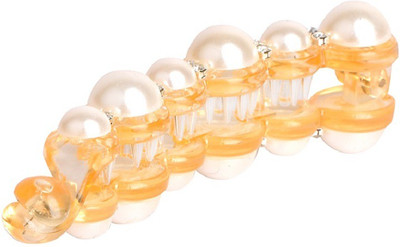 

Trinklets Chic Pearl Gold Banana Clip(Yellow)