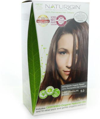 

NATURIGIN Permanent Hair Colour - Light Chocolate Brown Hair Color(Light Chocolate Brown)