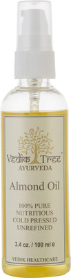 

VEDIKTREE Ayurveda Handcrafted Cold Pressed Almond Oil,100ml Hair Oil(100 ml)