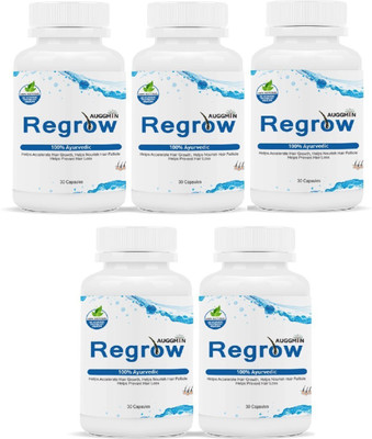 

Auggmin Regrow Natural & Ayurvedic Hair Regain Capsules(150 g)