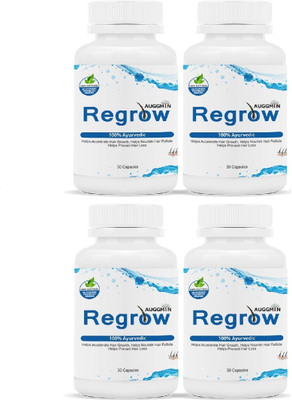 

Auggmin Regrow Natural & Ayurvedic Hair Regain Capsules(120 g)