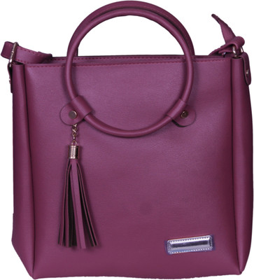 

VIVAAN Hand-held Bag(Maroon, Brown), Brown;maroon