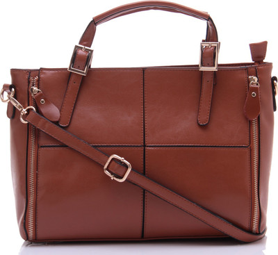 

Don Cavalli Hand-held Bag(Brown)
