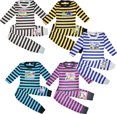 Jisha Boys Casual T-shirt Track Suit(APPLESET)