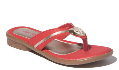 

Khadim's Girls Slip-on Flats(Red