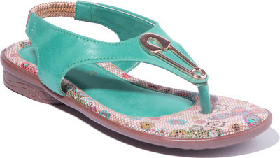 

Khadim's Girls Sling Back Flats(Light Blue, Turquoise